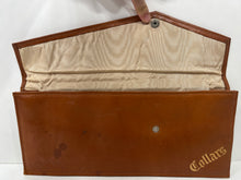 Load image into Gallery viewer, Superb vintage honey tan leather travelling collars wallet
