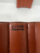 Load image into Gallery viewer, Fantastic vintage tan colour leather English made cigar case by Clifton C.1900&#39;s
