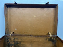 Load image into Gallery viewer, Antique solid leather motoring car suitcase by S. Last New Bond Street
