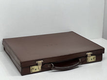 Load image into Gallery viewer, Fine vintage top grain leather masonic case
