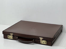 Load image into Gallery viewer, Fine vintage top grain leather masonic case
