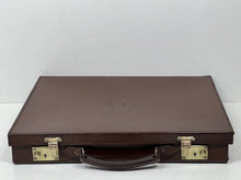 Load image into Gallery viewer, Fine vintage top grain leather masonic case
