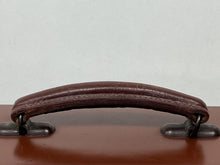 Load image into Gallery viewer, Unique vintage  leather document laptop briefcase by DEES  London+ KEY
