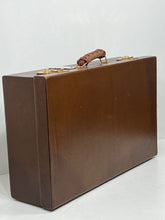 Load image into Gallery viewer, Stunning vintage leather suitcase case by ROZANES PARIS famous jewellers 1920&#39;s
