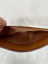 Load image into Gallery viewer, Fantastic LARGE vintage ostrich skin leather wallet
