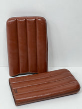 Load image into Gallery viewer, Fantastic vintage tan colour leather English made cigar case by Clifton C.1900&#39;s
