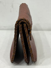 Load image into Gallery viewer, Rare  Vintage Top Quality Leather Deco Style Purse Wallet Clutch
