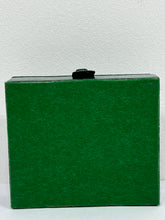 Load image into Gallery viewer, Adorable vintage green spanish leather jewellery box
