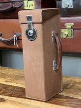 Load image into Gallery viewer, Unique Beautiful Vintage Wine whiskey spirit travel Bottle Case RARE 1920S
