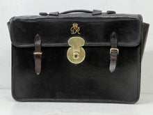 Load image into Gallery viewer, J. HODGES &amp; Son Vintage Leather King GEORGE VI Royal Attache Document Briefcase
