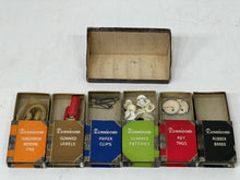 Load image into Gallery viewer, Beautiful vintage ADVERTISING Dennison&#39;s Miniature book Set + original contents
