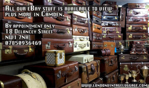 Stunning vintage leather travel cribbage crib completed set NEW UNUSED c.1960