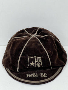 Rare and collectable vintage school team sports cap 1931-1932