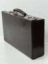 Load image into Gallery viewer, Amazing vintage leather travel chest of drawers doctor&#39;s suitcase + KEY c.1930&#39;s
