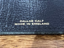 Load image into Gallery viewer, Vintage Antique Black Leather PASSPORT Travel Wallet Dallas Calf
