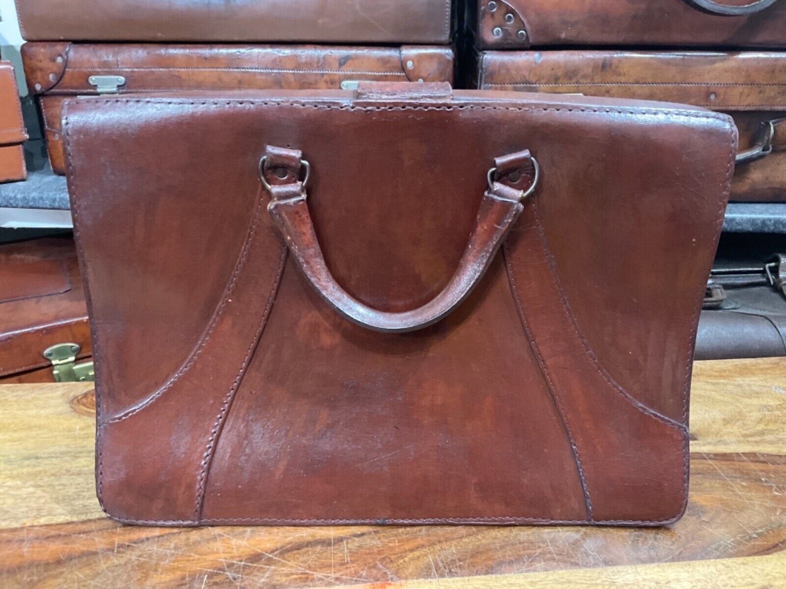 Antique Gladstone Bag., allCRAP