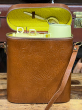 Load image into Gallery viewer, Rare Unusual Vintage Antique Thermos Lunchbox &amp; Flask Picnic Set
