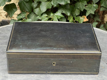 Load image into Gallery viewer, Beautiful Vintage  Leather Jewellery Box With Original Tray made in Italy
