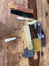 Load image into Gallery viewer, Handsome Vintage Gents Traveling Case and Grooming Set by Mappin and Webb

