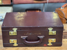 Load image into Gallery viewer, Rare Unusual Vintage Antique Leather J.Lyon’s Sample Artistic Double Case
